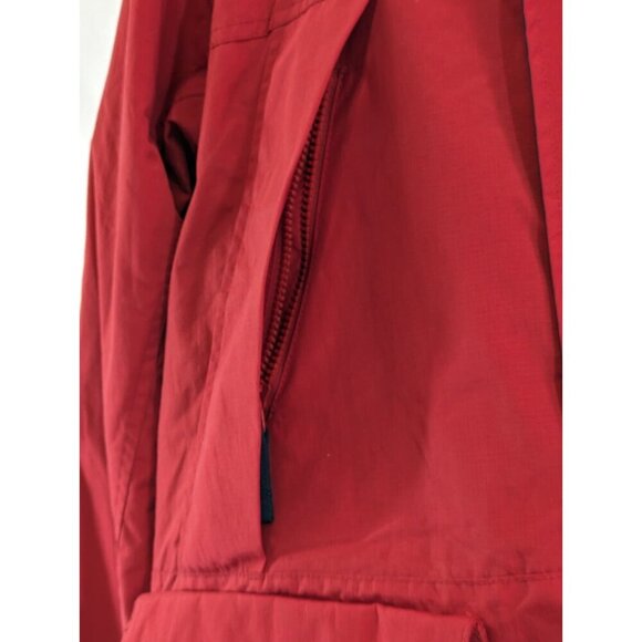 Tommy Hilfiger Red Front Pocket Jacket Polyester Fleece Lining Mens Size Large - Picture 6 of 16
